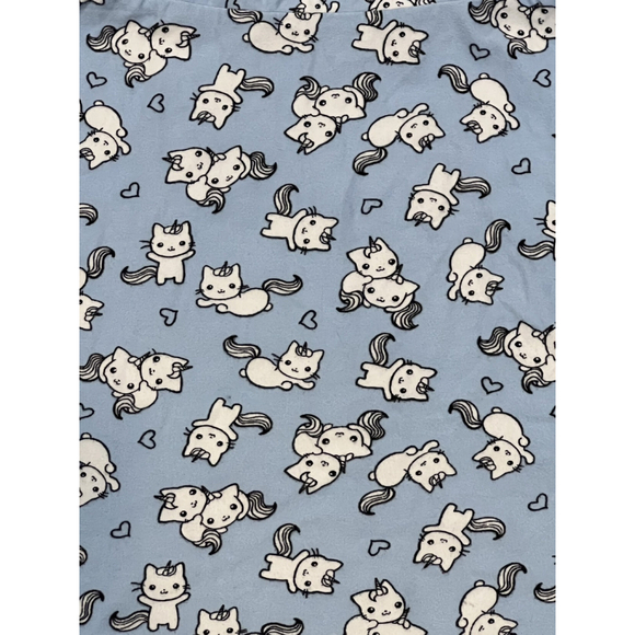 Candy Pink Unicorn Cat Dress Sleeveless A-Line Kawaii Pastel Goth Size 6X‎ - Picture 3 of 4